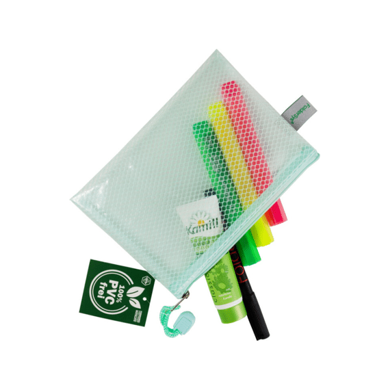 Zipper Bag A6 Pastelgroen