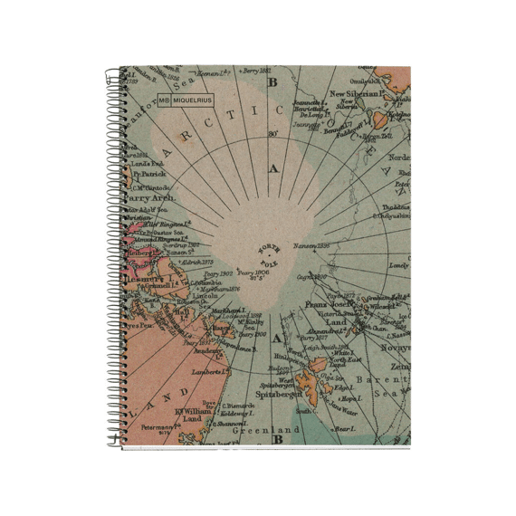 Notitieboek A4 Eco Maps Geruit 5mm 80 Blad 80g