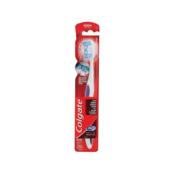Colgate Tandenborstel 360 Optic White Medium