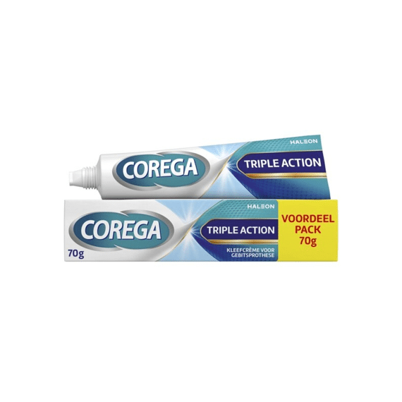 Corega Kunstgebitverzorging Pasta Triple Action 70g
