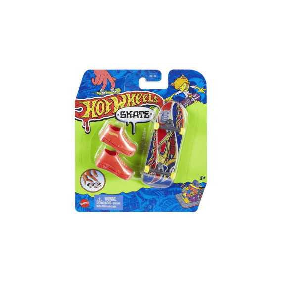 Hgt46 Hotwheels Vingerskateboard + Schoenen Assortiment