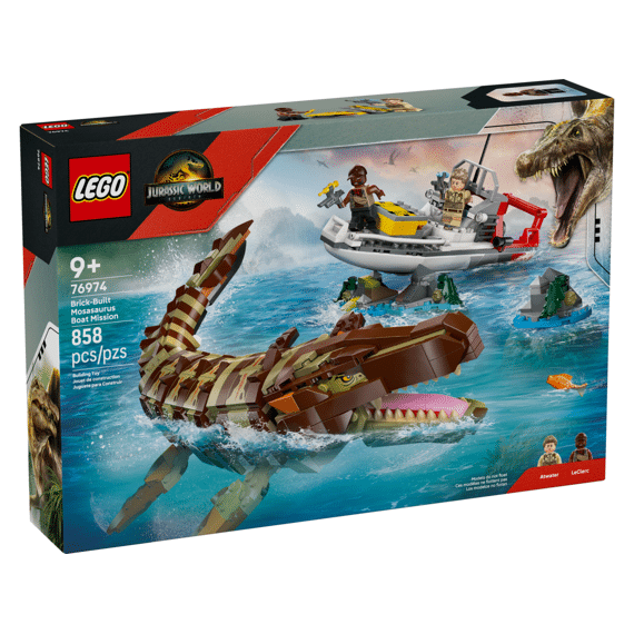 Lego Bouwbare Mosasaurus Bootmissie Jurassic World 76974