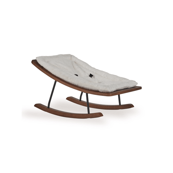 Quax Relax Rocking Baby Bouncer Wood Cream