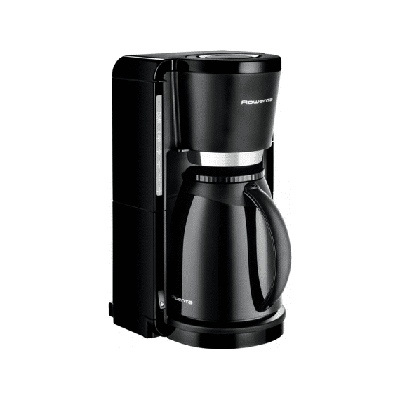 Rowenta Adagio Black Koffiezet Met Warmhoudkan Zwart