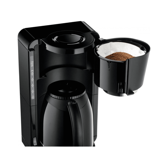 Rowenta Adagio Black Koffiezet Met Warmhoudkan Zwart