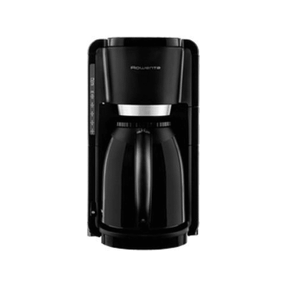Rowenta Adagio Black Koffiezet Met Warmhoudkan Zwart