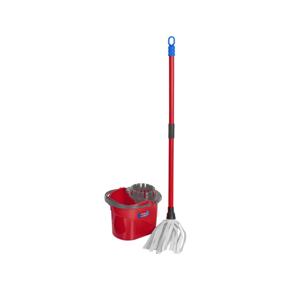 Vileda For Kids Schoonmaakset Schoonmaakmop + Emmer