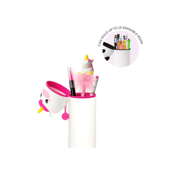 Legami Pencil Case 2in1 Kawaii Soft Silicone Unicorn