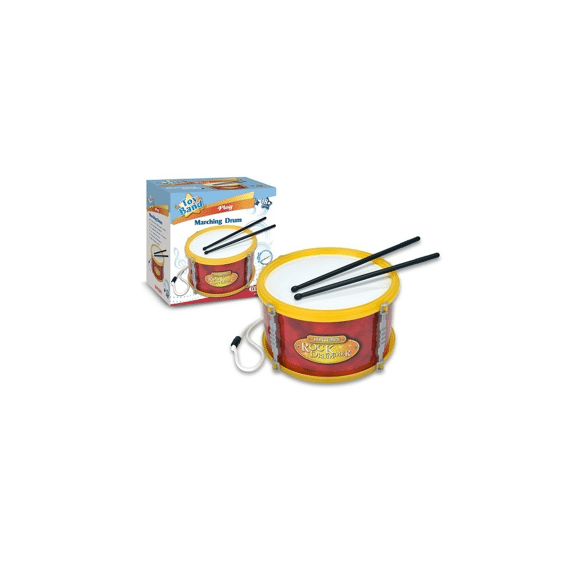 Bontempi Rode Marching Drum Trommel Met Schouderband 21cm Diameter