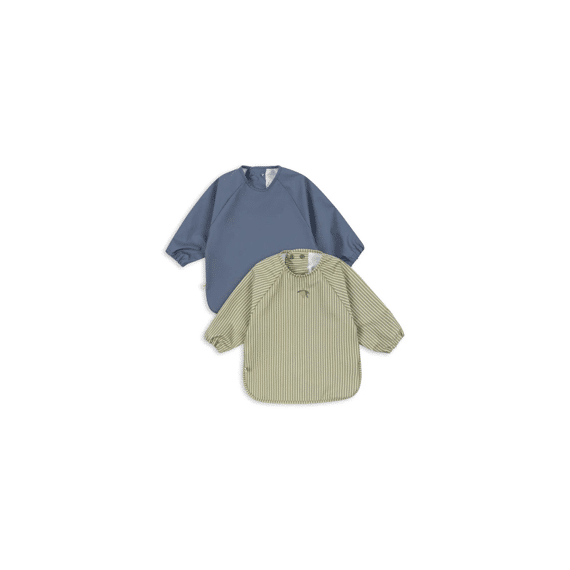 Konges Slojd Slab Met Mouw 2-pack Tea Stripe/Flint Stone