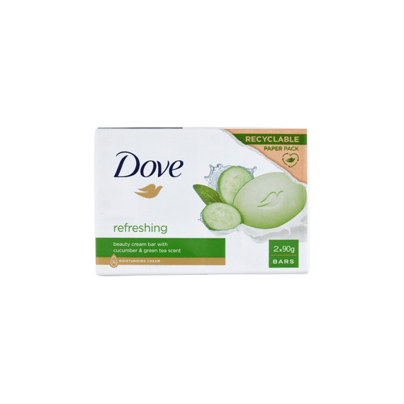 Dove Zeep Go Fresh Touch Cucumber & Green Tea 2x90gr