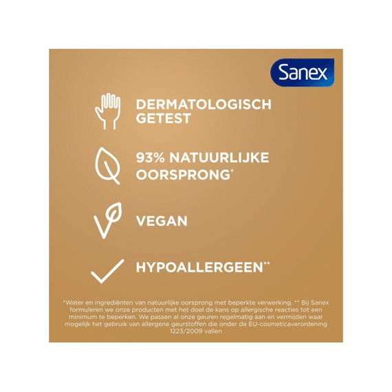 Sanex Douchegel Zero Nourishing 400ml