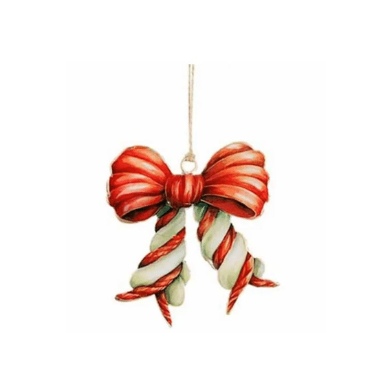 Cosy At Home Kersthanger Vintage Strik Rood