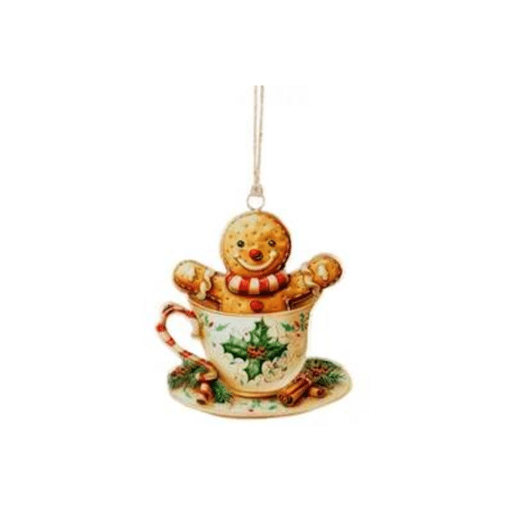 Cosy At Home Kersthanger Vintage Cookie Bruin