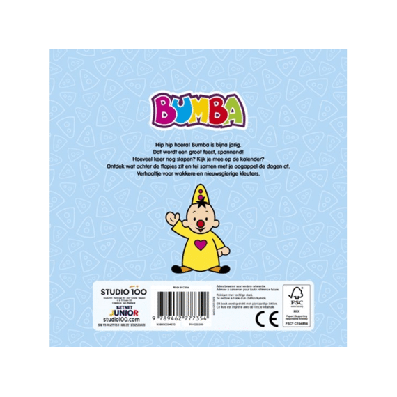 Bumba Kartonboek Met Flapjes Bumba Is Jarig