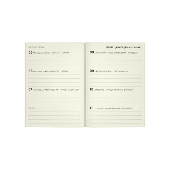 Agenda Pocket Flowers Bouquet