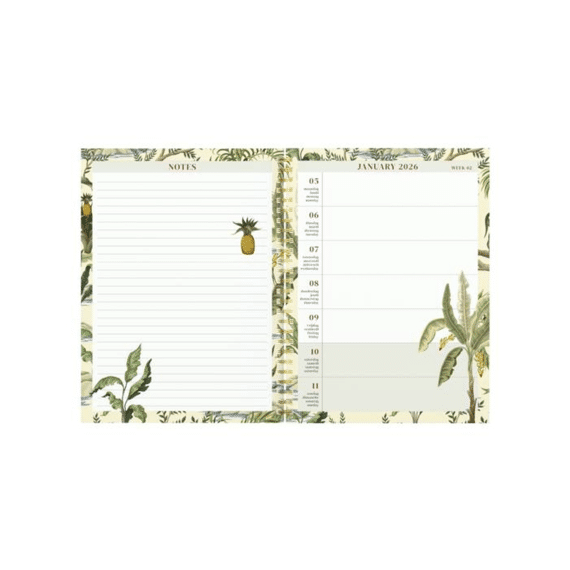 Agenda Bureau Wire-o Botanic