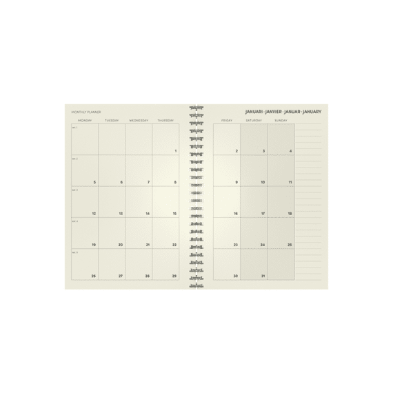 Planner Agenda A5 Bubblicious