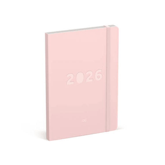Office Agenda A5 Qc Colour Roze