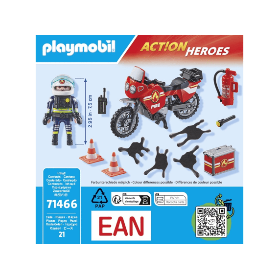 Playmobil 71466 Brandweer Op De Plaats Van Het Ongeval