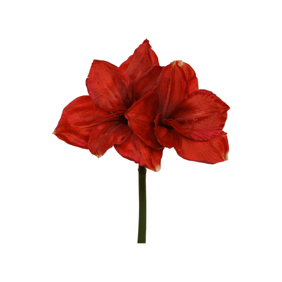 Kunstbloem Tak Amaryllis 68cm Rood
