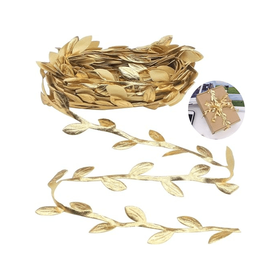 Kunsttak Kerstslinger 150cm Goud