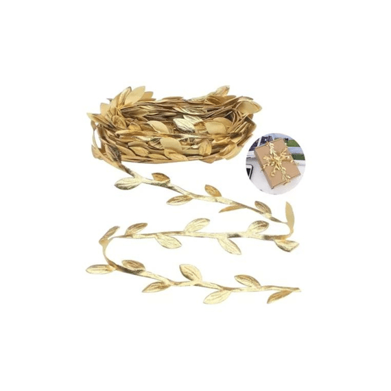 Kunsttak Kerstslinger 150cm Goud