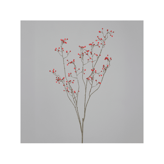 Kunsttak Berry 116cm Rood