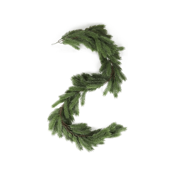 Kunsttak Hanger Fir 80cm Groen