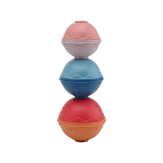Happy World Bio Plactic Stapel Ballen In Doos