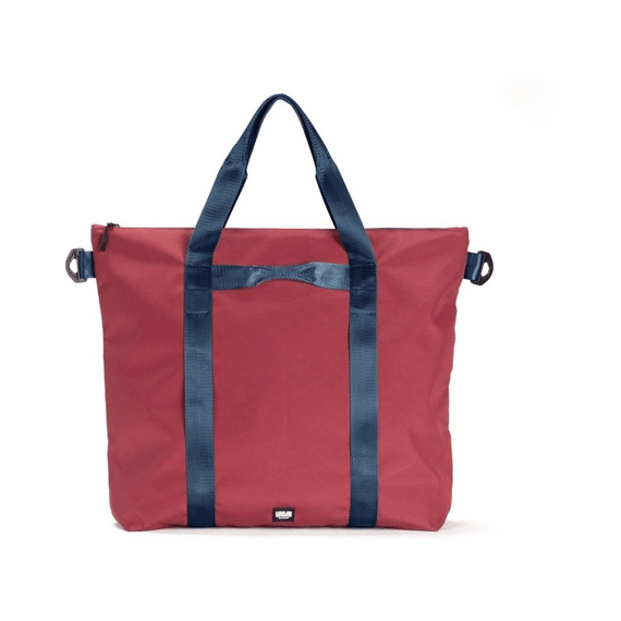 Bogota Urban Tote Bag Burgundy Red 38x32x7cm