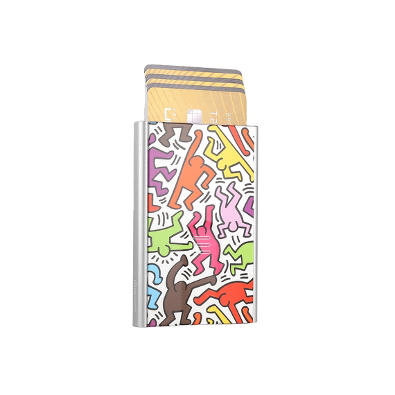 Ogon Kaarthouder Slider Rfid Keith Haring Color