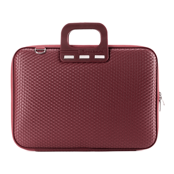 Bombata Laptoptas Trama 15.6 Inch Burgundy Red