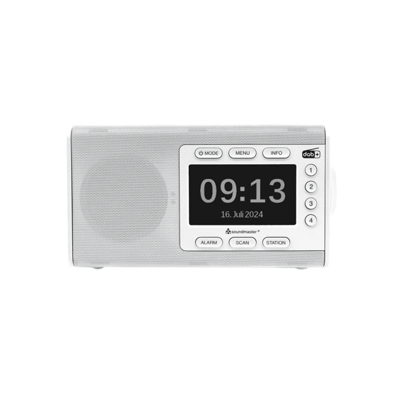 Soundmaster Dab900we Dab-radio Met Bleutooth Wit