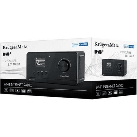 Kruger & Matz Km0816 Dab+/internet En Fm Radio Met Bluetooth