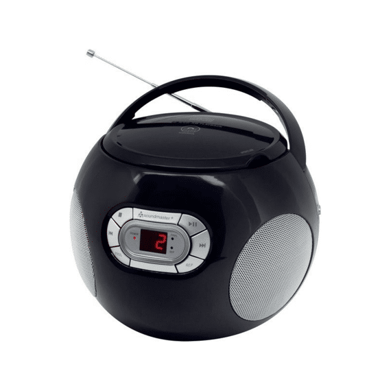 Soundmaster Scd2120sw Cd-boombox Met Stereo Fm-radio Met Line-in Aansluiting Blauw