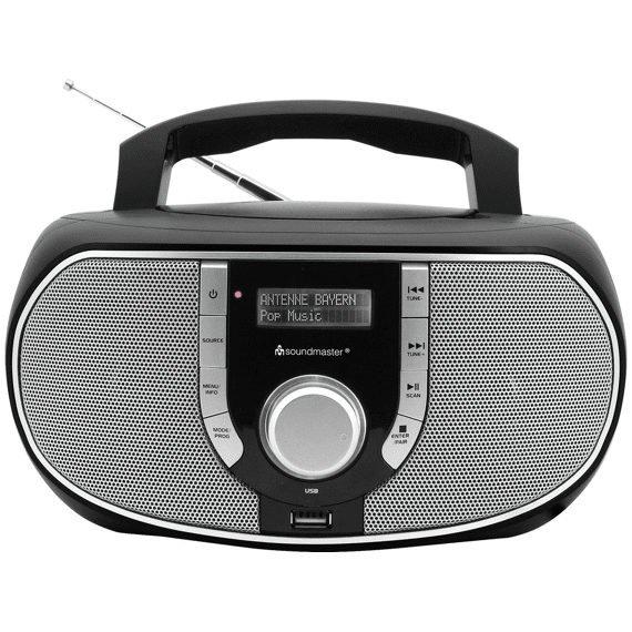 Soundmaster Scd1700sw Dab+ Boombox Met Cd/mp3 En Usb