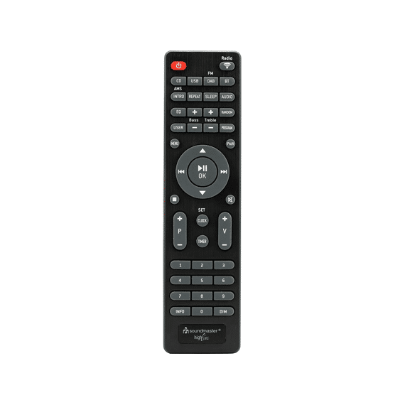 Soundmaster Icd1050sw Stereo Muziekcentrum Met Wlan-internet Bluetooth En App Bediening
