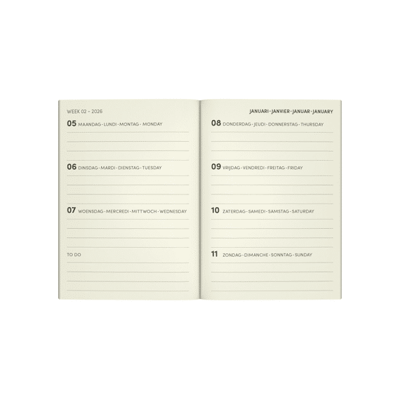 Agenda Pocket Flowers Bouquet