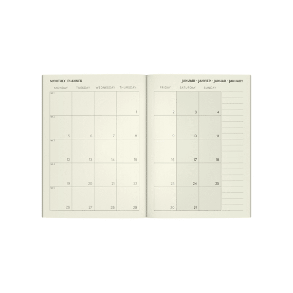 Agenda Paper Salad