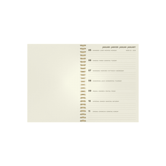 Planner Agenda A5 Flowers Bouquet