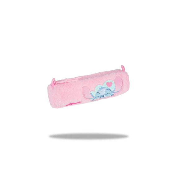 Stitch Pennenzak Fluffy Pink