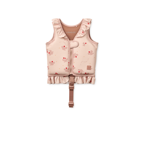 Liewood Dove  Zwemvest Met Ruffle Butterfly / Apple Blossom 11-15  Kg