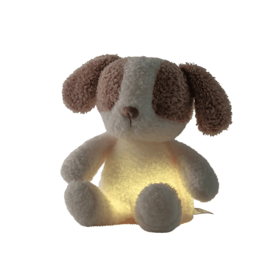 Nattou Mini Hond Knuffel Nachtlamp Teddy  Vanille