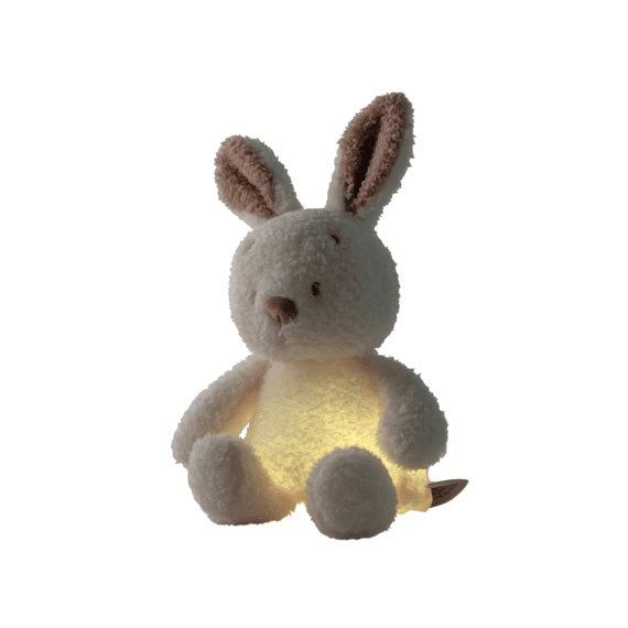 Nattou Mini Konijn Knuffel Nachtlamp Teddy Vanille