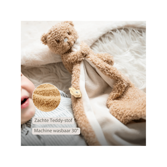 Nattou Teddy Doudou Knuffel Beer 27x27cm