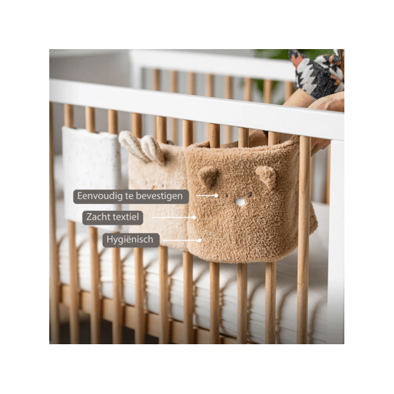 Nattou Teddy Bedbeschermers Set Van 6 Stucks