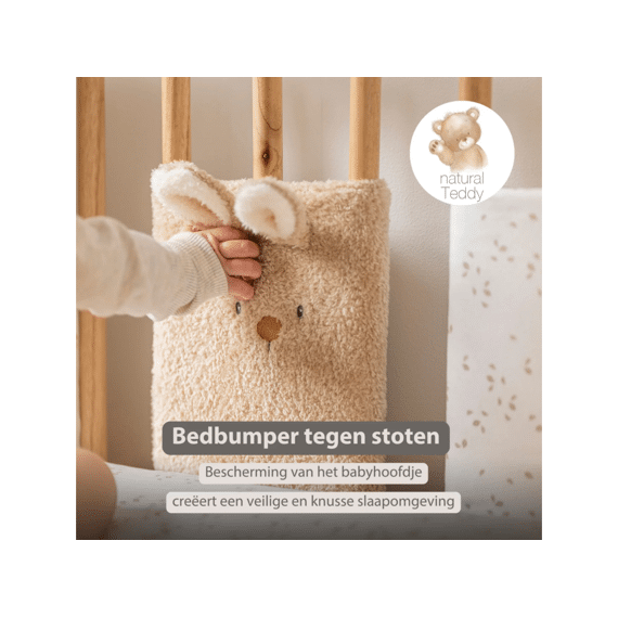 Nattou Teddy Bedbeschermers Set Van 6 Stucks