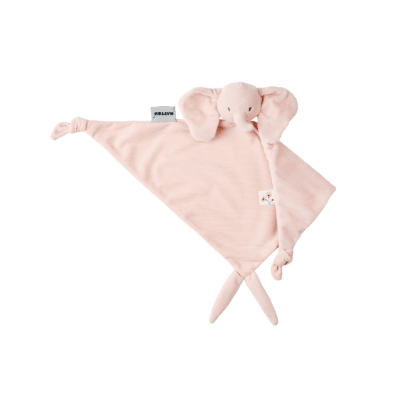 Nattou Fanfan Maxi-doudou Olifant Corduroy Roze