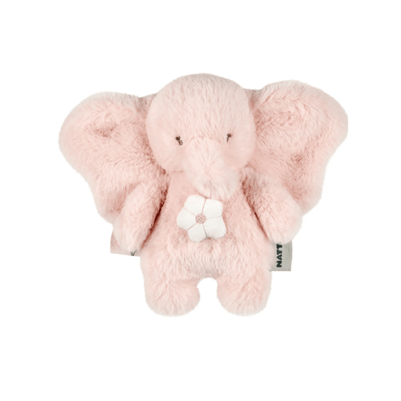 Nattou Fanfan Mini-muziektrekker Olifant Roze